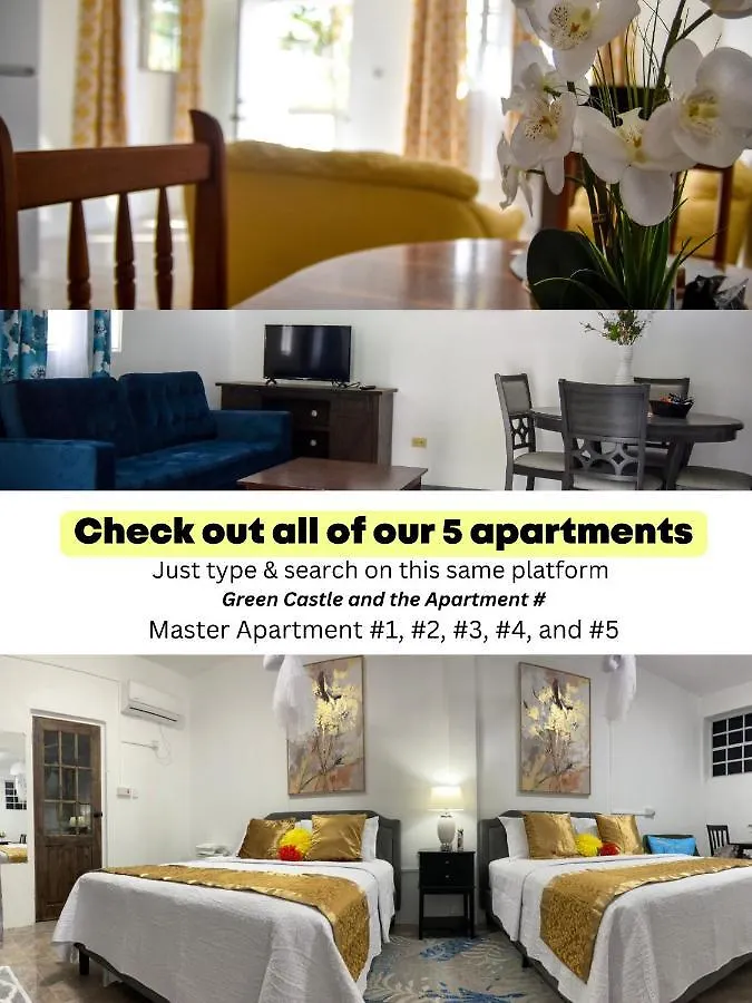 Apartamento Green Castle Apartment#2 In City Of Roseau Dominica